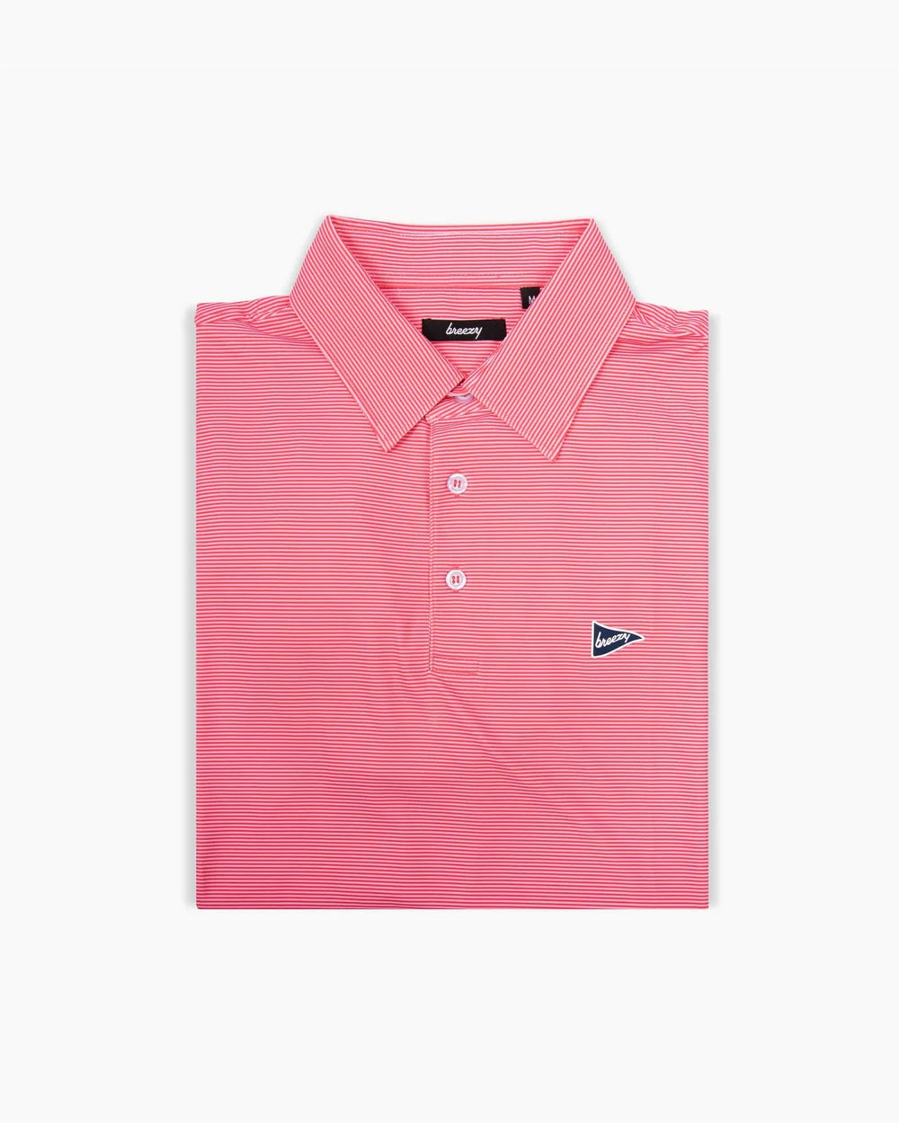 The Red & Pink Stripe Polo