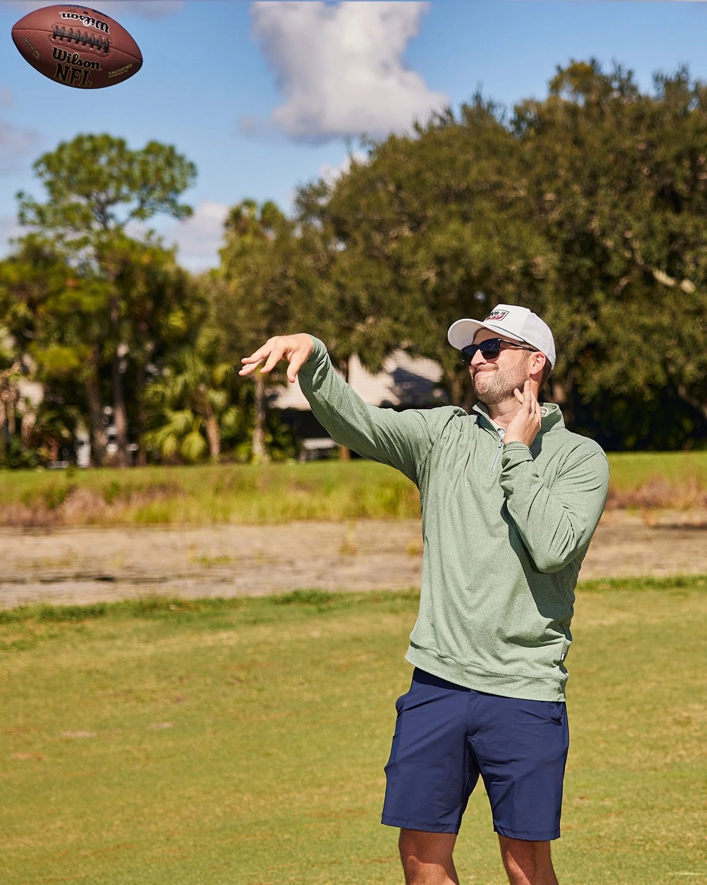 The Gimme Quarter-Zip - Pine