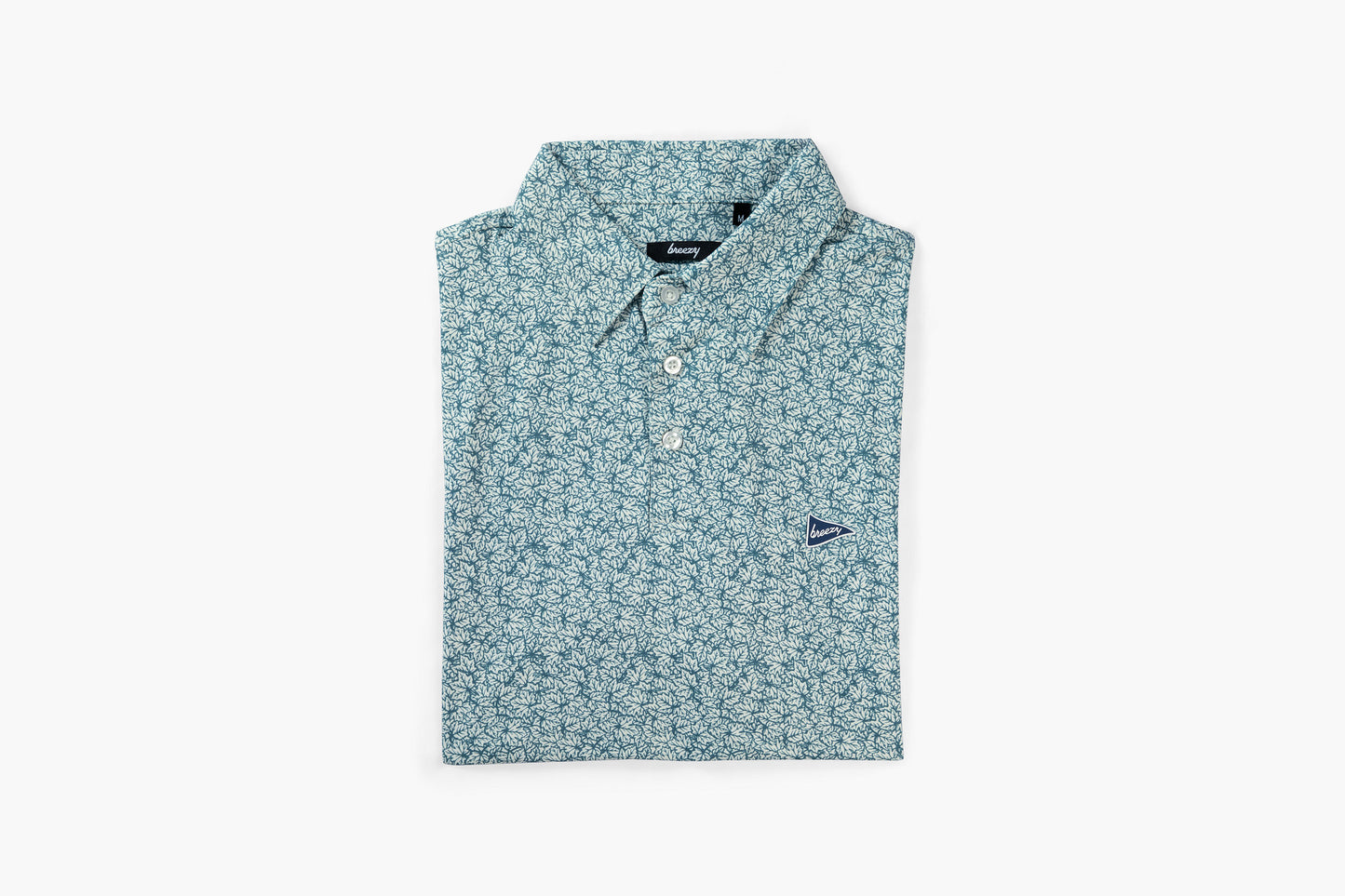 The Raking Leaves Green Polo