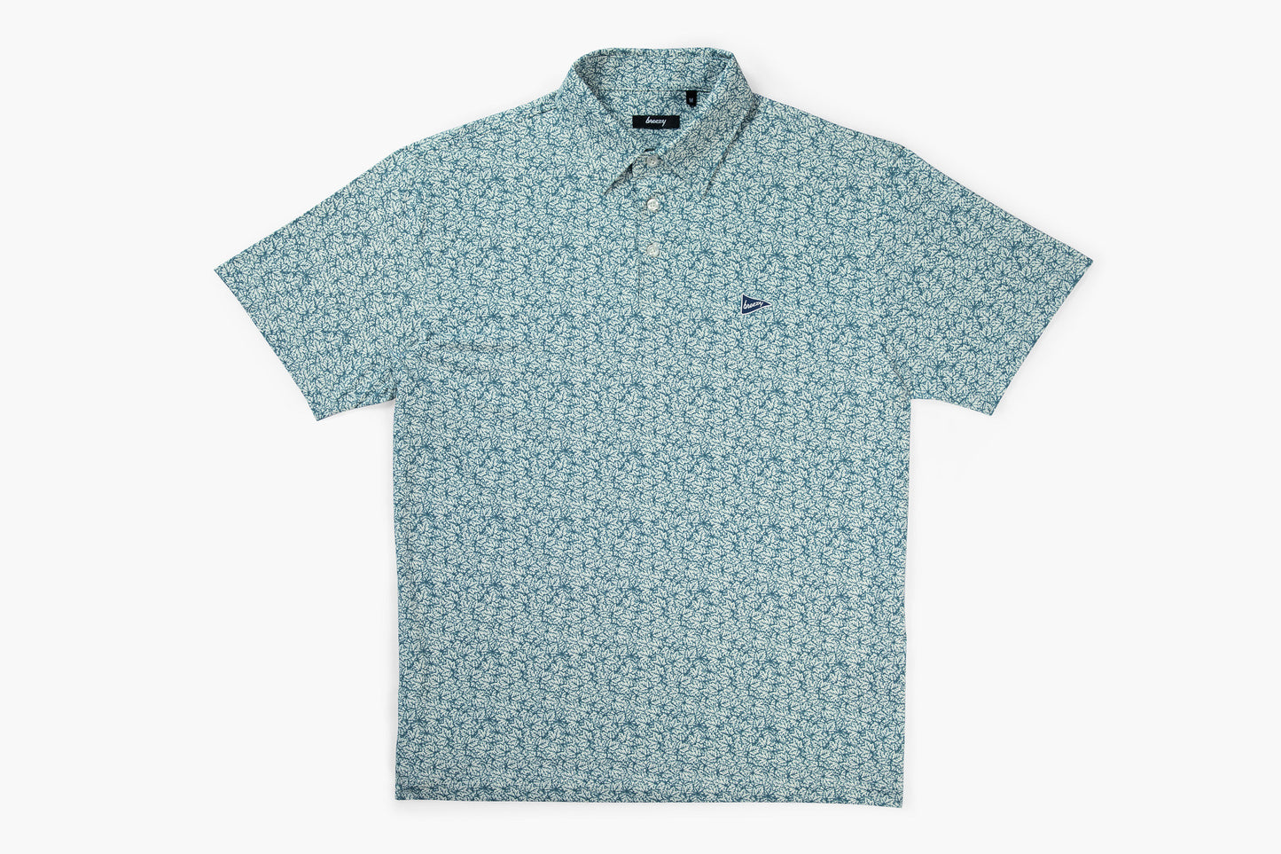 The Raking Leaves Green Polo