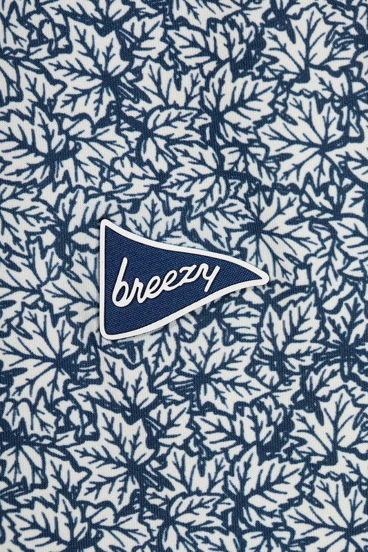 The Raking Leaves Navy Polo