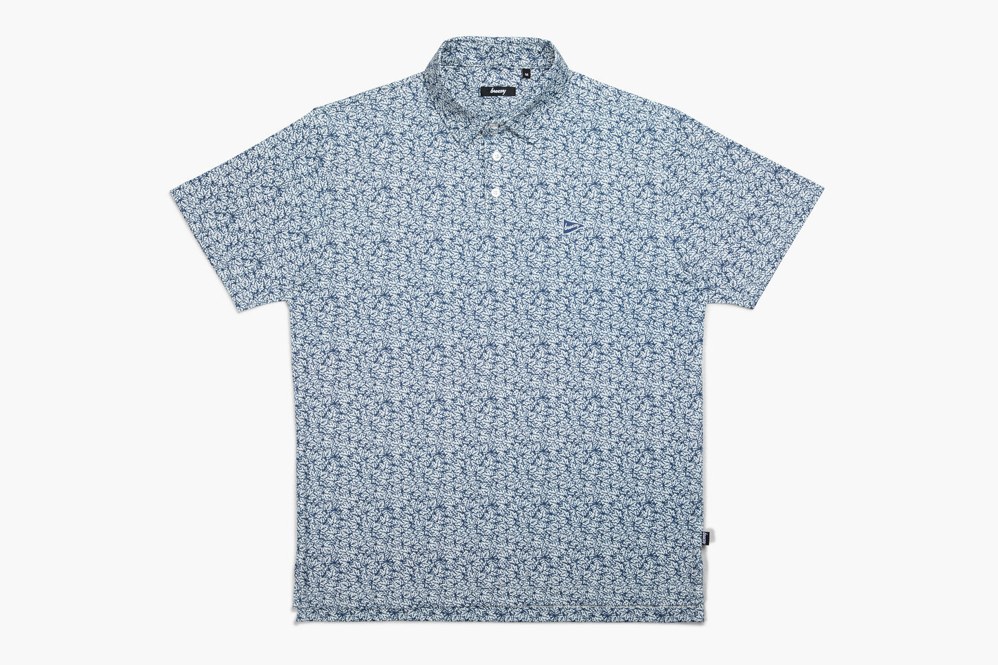 The Raking Leaves Navy Polo