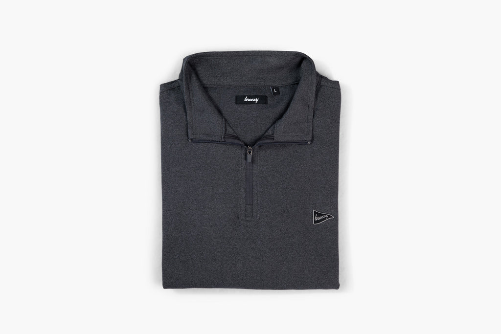 The Gimme Quarter-Zip - Black