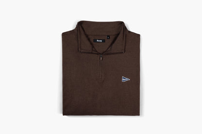 The Gimme Quarter-Zip - Espresso
