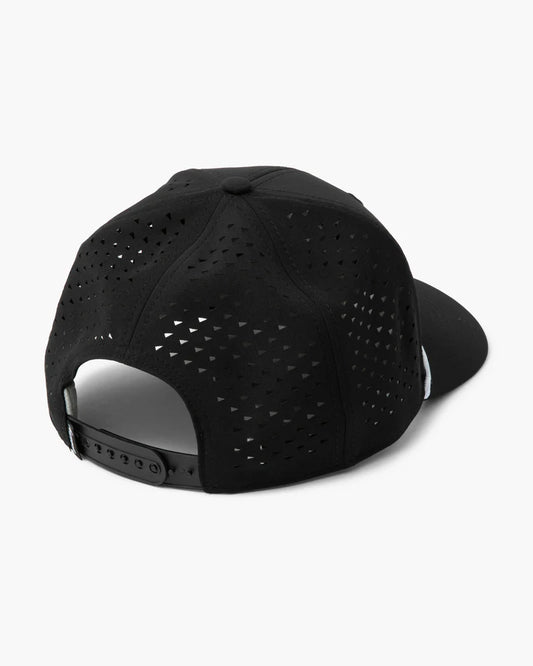 Have A Day Black Perforated Performance Hat