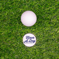 Have a Day Ball Marker White Navy