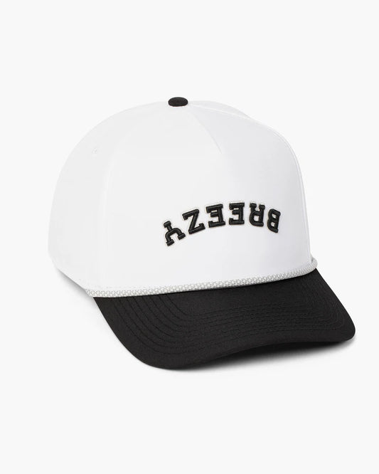 Flipped Breezy Rope Hat Black