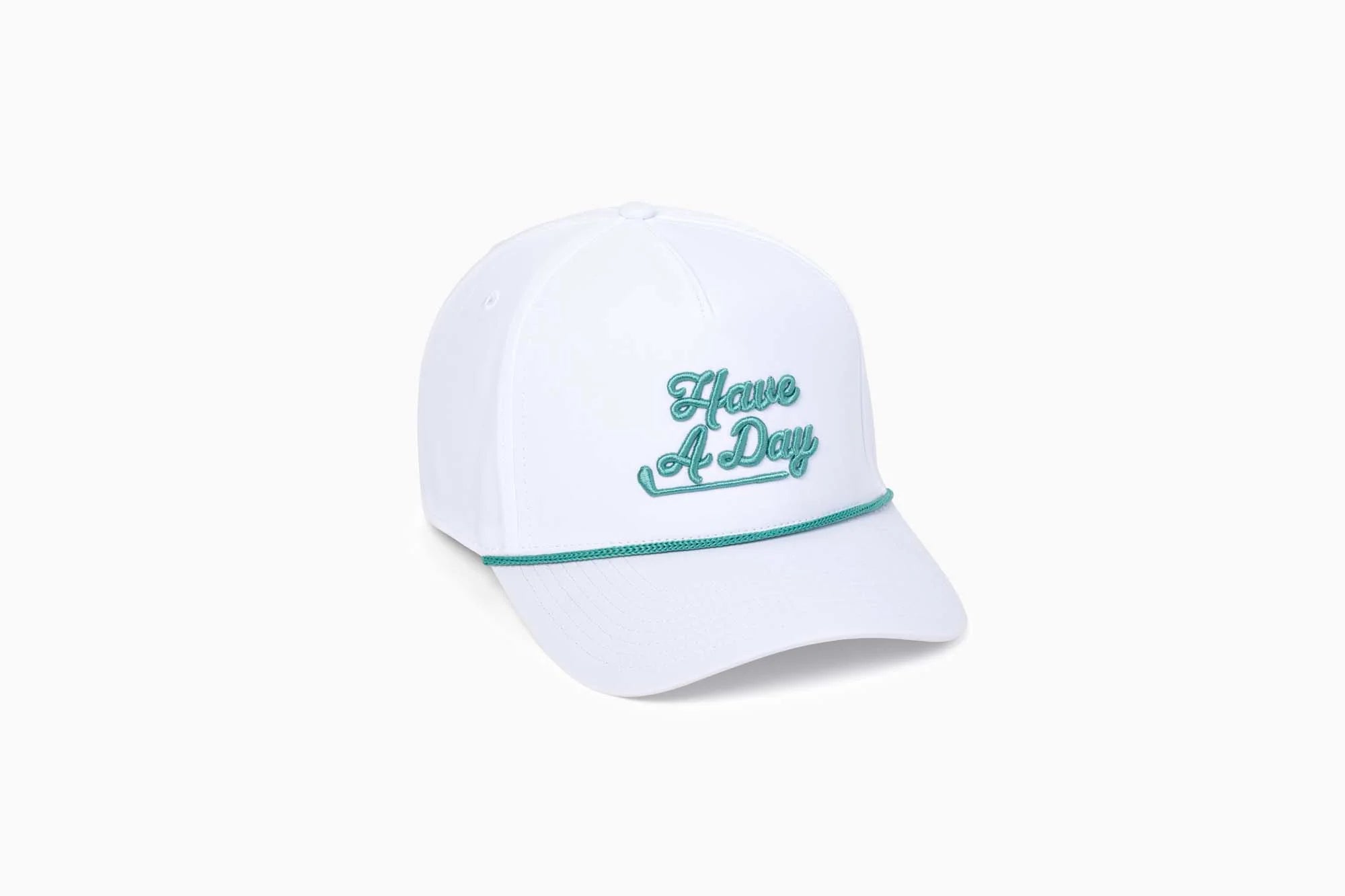 Have A Day Magnolia Green Rope Hat