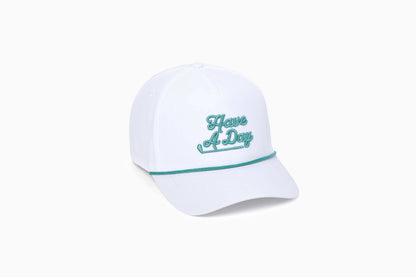Have A Day Magnolia Green Rope Hat