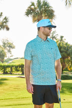 The Raking Leaves Green Polo