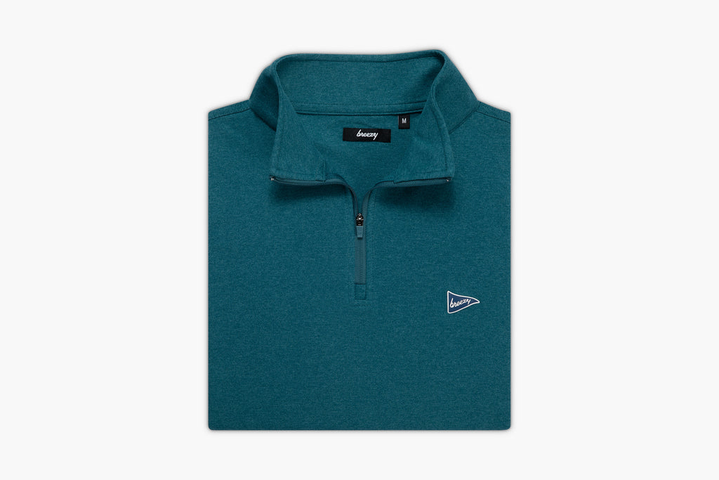 The Gimme Quarter-Zip - Verdant Green
