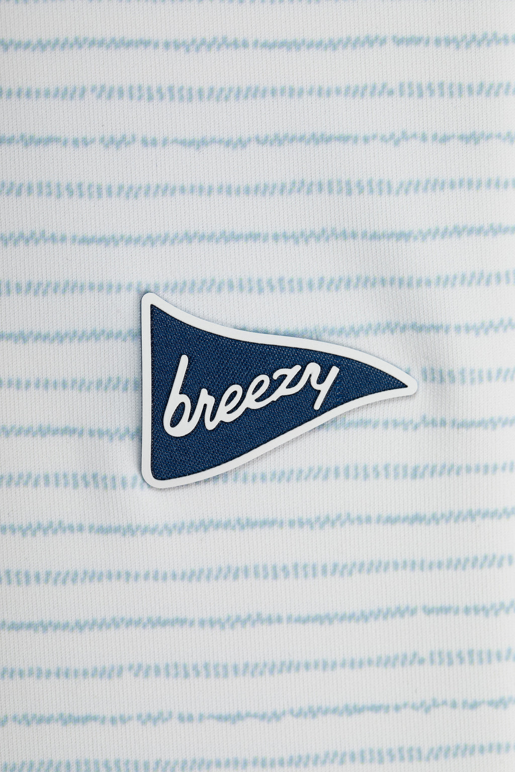 The Pebbled Stripes Polo