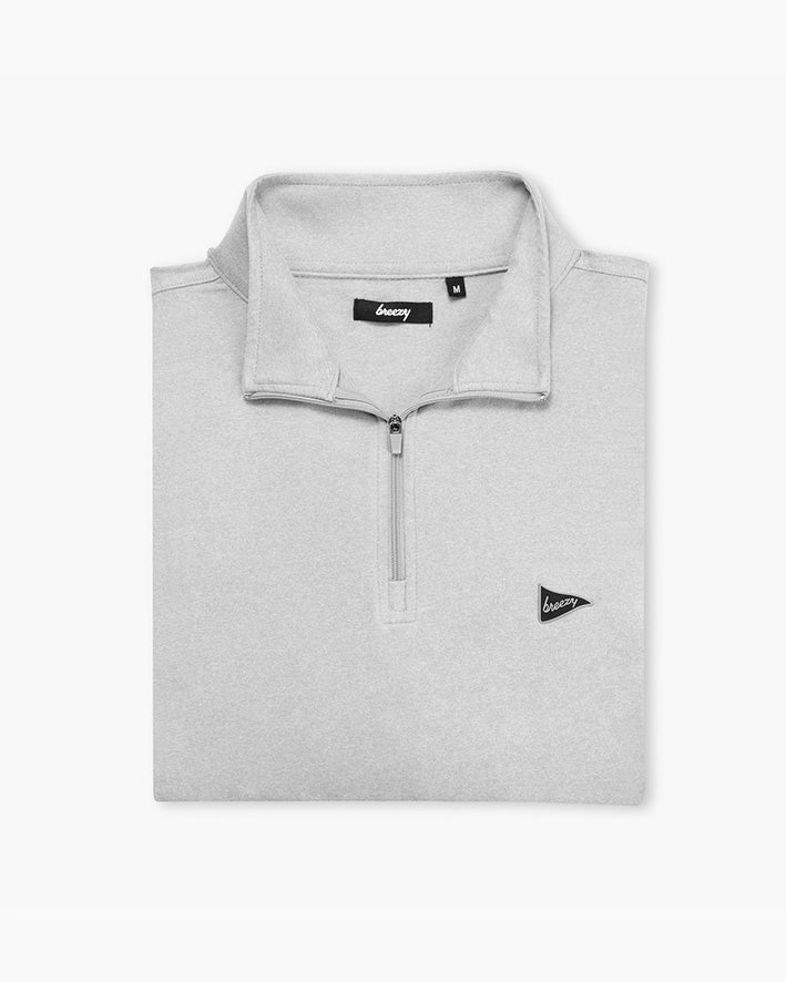 The Gimme Quarter-Zip - Grey