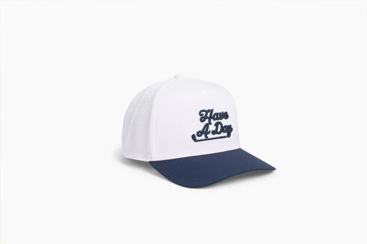Have A Day Blue Contrast Bill Hat
