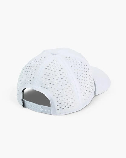 Have A Day White Perforated Performance Hat