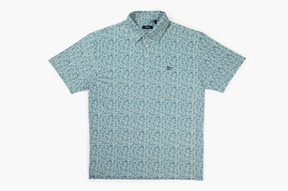 The Raking Leaves Green Polo