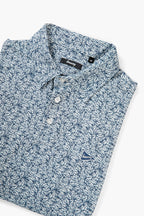 The Raking Leaves Navy Polo