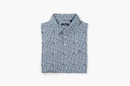 The Raking Leaves Navy Polo