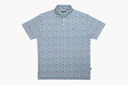 The Raking Leaves Navy Polo