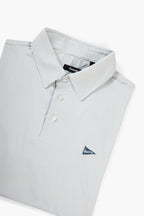 The Striped Polo - Grey & Dark Grey