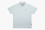 The Striped Polo - Grey & Dark Grey