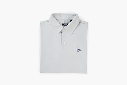 The Striped Polo - Grey & Dark Grey