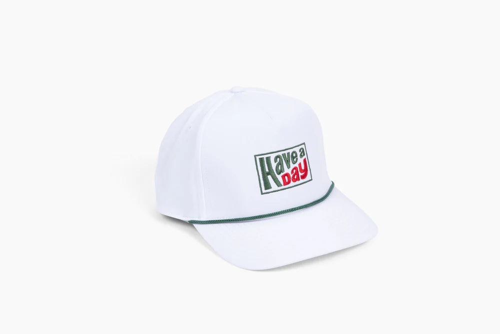 Have a Day Retro Rope Hat
